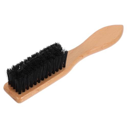 Zerodeko Cepillo para Barba Hombre Cerdas Sintéticas y Mango Ergonómico Portátil, Adecuado para Peinar y Cuidar la Barba en Cualquier Lugar