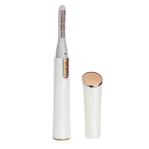 MAGICLULU Rizador de Pestañas Eléctrico Blanco Calefacción Rápida y Diseño Cómodo para Uso Doméstico, Herramienta Profesional para Pestañas Femeninas