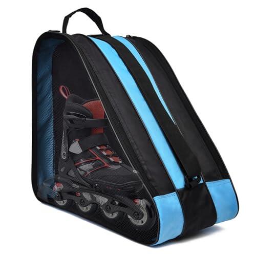 ZIJANG Bolsa Patines Tela Oxford Azul Resistente