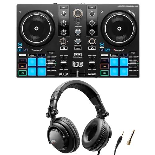 Tu guía definitiva para empezar en el mundo del DJ con el kit Hercules DJControl Inpulse 200 MK3