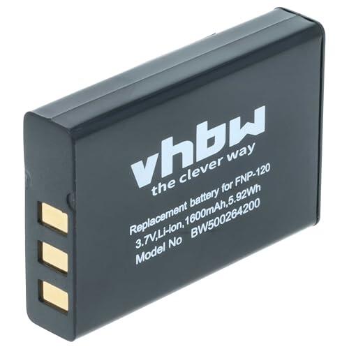 vhbw Batería Compatible con Symbol MC1000 cámara (1600 mAh, 3,6 V, Li-Ion)