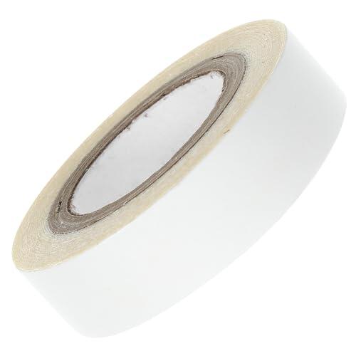 MAGICLULU Cinta Adhesiva Doble Cara Adhesivo Fuerte en Rollo de Papel Algodón Blanco para Extensiones de Cabello y Pelucas Adecuado para Uso en Cuero Cabelludo