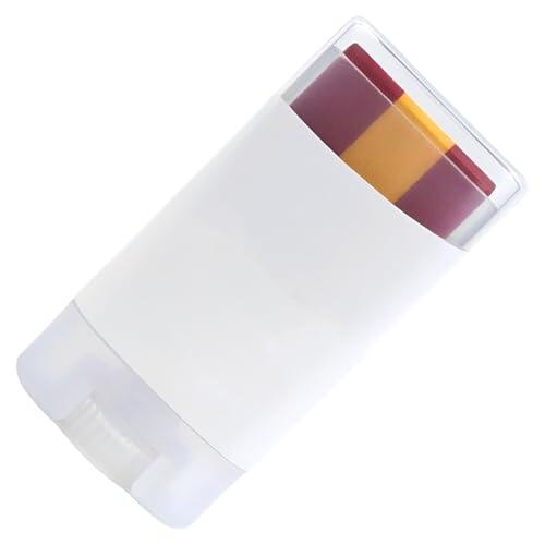 ZOMKIFA Lápiz Maquillaje Bandera, Pintura Facial para Mundial Euro Fútbol Aficionados, Para Hombres Mujeres Niños, Suave para la Piel Fácil de Lavar(España Rojo, Amarillo y Rojo)