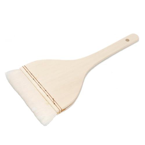 Wjelet Pincel para superficies y difuminadores, pelo de cabra, 120 mm, pincel suave para acuarela, pintura al óleo y acrílico