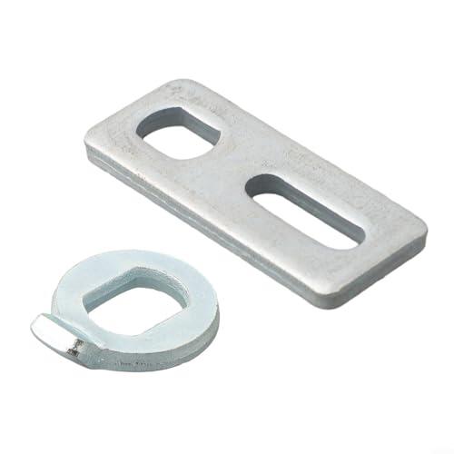 Eawfgtuw Junta de parada de motor eléctrico para bicicleta para eje M14/M16, arandela antirrotación de aluminio AL6061, dorada, soporte de montaje de motor, cierre fijo con arandela (16 mm)