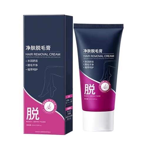 Depilatoria Sensible, Acabado Suavizado De La Piel, 50 G, Depilación Corporal, Depilatoria Eficaz, Y Multiusos, Textura No Grasa, Para Verano, Hogar, Viajes, Playa, Mujeres, Hombres