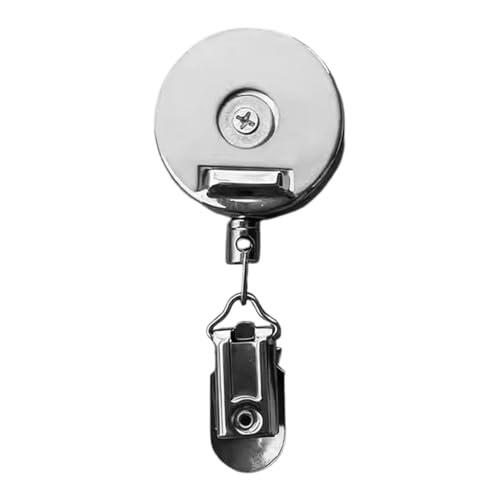 Clip de toalla - Soporte retráctil de cuerda de metal de 60 cm | Gancho autoadhesivo de montaje en pared sin taladro | Percha de almacenamiento multifunción | Organizador de paños de cocina | de