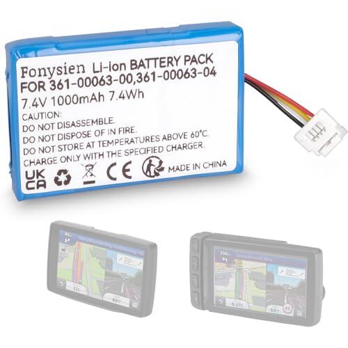 Renueva la energía de tu navegador GPS para moto con esta batería de repuesto compatible.