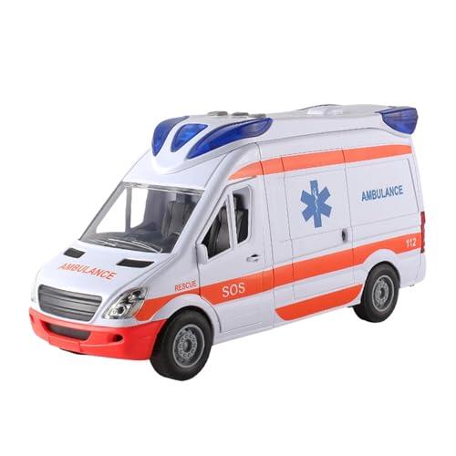 Vehículo de Rescate: Análisis Técnico de la Ambulancia de Juguete de 27 cm