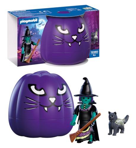 Magia y Diversión en Miniatura: Todo sobre el Playmobil Halloween Bruja en Calabaza