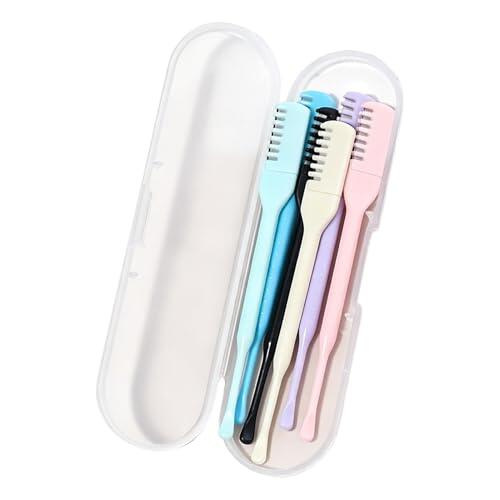 Cortapelos de nariz para hombre – Juego de limpieza manual de oídos de 6 piezas para hombre y mujer, para adultos, limpiador de orejas y cortapelos de nariz, para cuidado personal, belleza, oficina