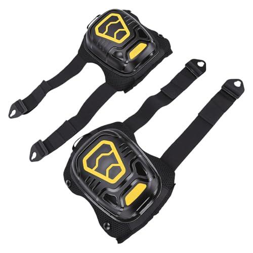 Eujgoov Rodilleras para Hombre, Rodilleras de Trabajo, Profesionales con Cojín de Gel de Espuma EVA de 1,3 Cm de Grosor para Construcción, Jardinería, Limpieza, Soldadura,