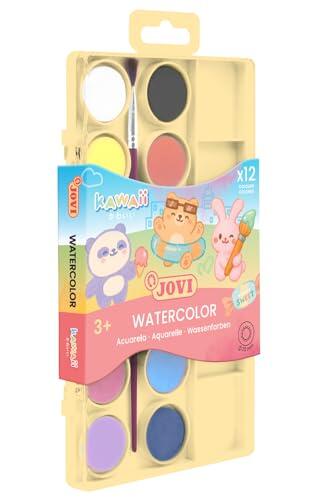 Acuarelas Kawaii Jovi: creatividad en tonos pastel a un precio accesible