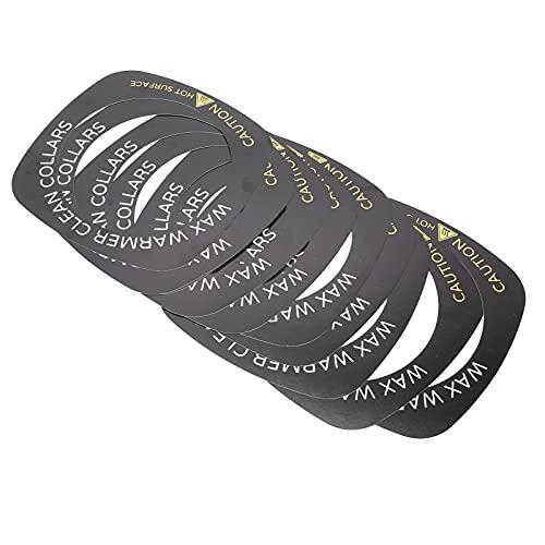 Denash Anillo Protector Profesional para Calentador de Cera, 10 Unidades, para Depilación, Adecuado para la Mayoría de Calentadores de Cera de Tamaño Estándar, Material Seguro y Ecológico, Uso