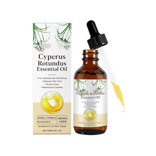 Hair Removal Oil - 60ml Gentle Hair Growth Inhibitor | Smoothing Permanent Hairs Reduction Oil for Women & Teens, Natural Body & Face Smoothing Serums for Home Spa & Travel