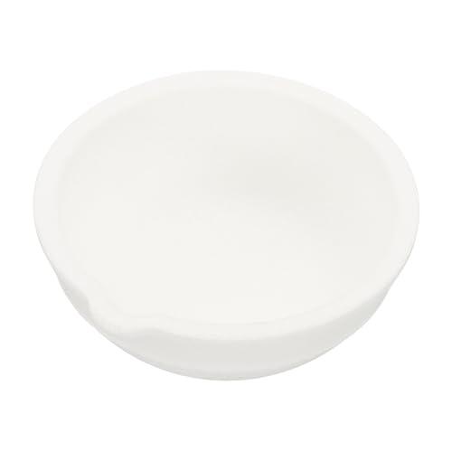 QUARKZMAN Crisol De Cerámica 500g Tazón Refractario De Cuarzo Para Fundir Recipientes De Cerámica Taza Olla Para Fundición Refinado De Oro Plata Blanco