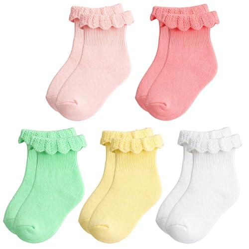 Funcionalidad y Diseño en Calcetines para Bebés y Niñas