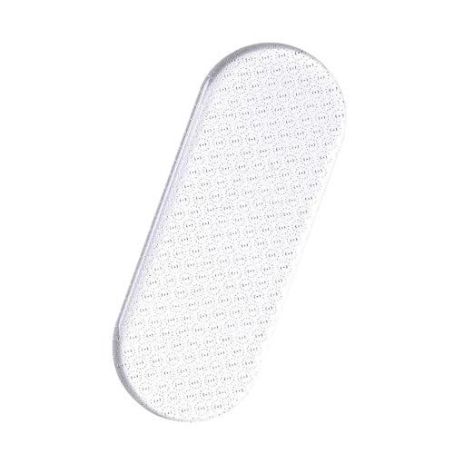 transparente para pies – Depurador manual para talones agrietados, herramienta de de mano única para uso húmedo y seco, abrasión , hardware de belleza, pulidor transparente para
