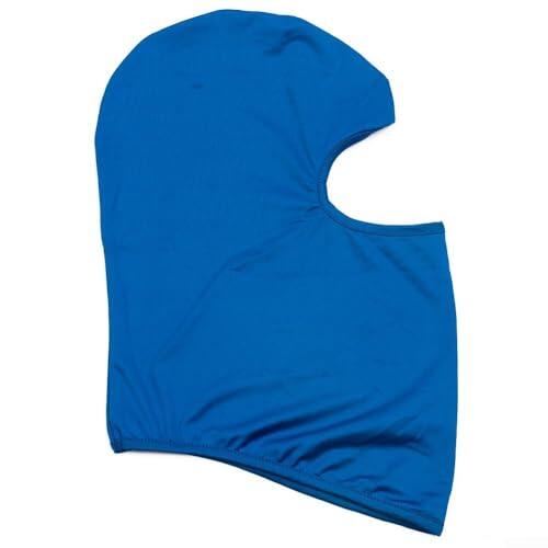 Pasamontañas al aire libre para motocicleta, ciclismo, caza y actividades deportivas, transpirable y cómodo (azul zafiro)