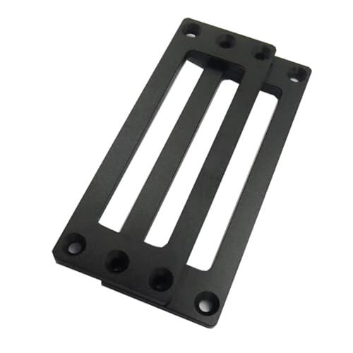 LXJLXD Soporte de montaje de aluminio multicapa SSD para unidades de 6,3 cm con ventilación de refrigeración y diseño apilable para disco duro y soporte de montaje de metal