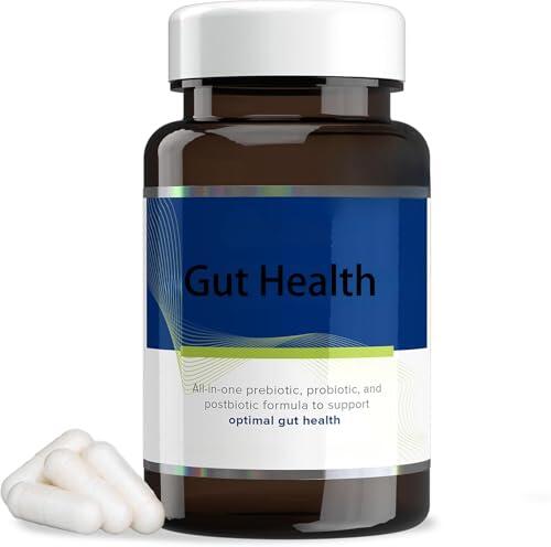 Salud intestinal, mezcla prebiótica de probióticos y posbióticos para respaldar el bienestar intestinal y digestivo, respaldar hábitos alimentarios saludables