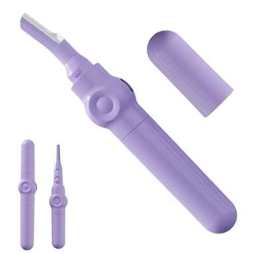 Qutalmi Rizador de Pestañas Térmico - Calentamiento Rápido Efecto Duradero 3 Temperaturas - Rizador de Pestañas Calentado para Mujer,Para Cuidado Diario Spa Baño Viaje Rostro Maquillaje Arreglo Chicas