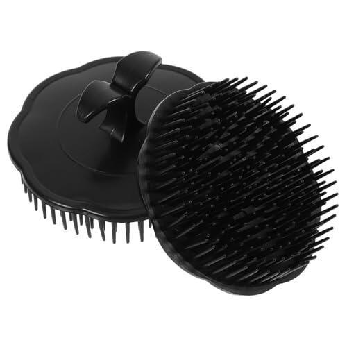 HEANUJJ Masajeador de Cuero Cabelludo 2piezas Diseño Ergonómico y Material Pp, Cepillo Seco Ligero Adecuado para Masaje y Cuidado del Pelo en Ducha