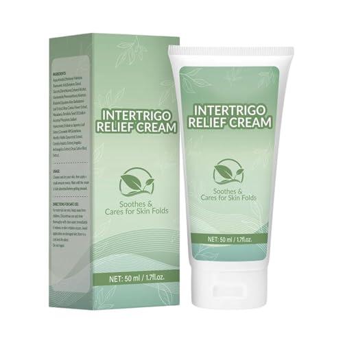 Crema Intertrigo, Capa Protectora De Larga Duración, 50 Ml, Crema Barrera Contra Pliegues, Loción De Soporte Para El Cuidado De Los Pliegues De La Piel, Absorción Rápida, Para Reducir La Fricción,