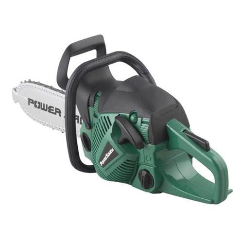 Qianly Motosierra Infantil Eléctrica para Niños con Construcción Realista Juego de Herramientas Portátil Juguete Creativo Educativo en Material de, Verde con Plata
