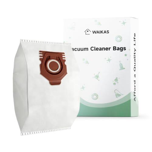 WAIKAS Bolsas para Miele Aspiradoras (Guard M1, L1 & S1), 16-Pack | CO/TU Bolsas Para Guard M1, L1 & S1 Aspiradoras, 4 Filtros de Salida AirClean, 4 Filtros de Protección Del Motor, 1 Cepillo