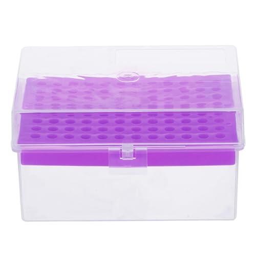 Caja de Plástico 96 Pocillos con Tapa Laboratorio