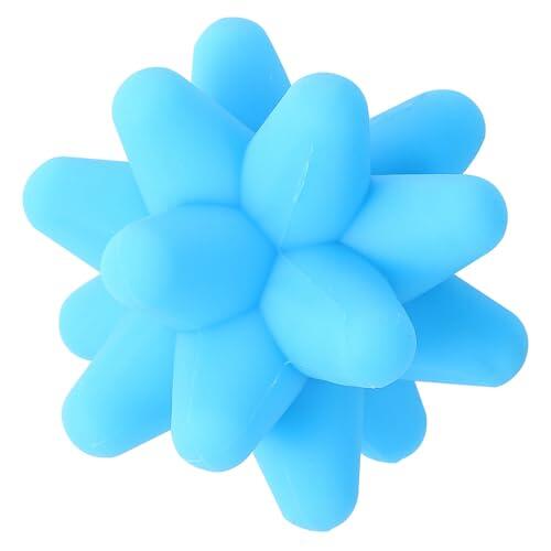 MAGICLULU Bola de Masaje de Silicona Azul para Aliviar Músculos y Estrés Elasticidad y Dureza Adecuado para Relajación y Fitness