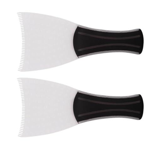 MAGICLULU 2 Placas Profesionales y para Teñir el Cabello en Salón, Herramienta de Silicona y Pp, Fácil de Limpiar