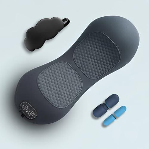 TeraDisc Pro Alividol Masajeador Lumbar, Masajeador de Espalda con Calor Ajustable y Vibración, Soporte Lumbar Ergonómico, Dispositivo de Relajación Muscular para Hogar y Oficina