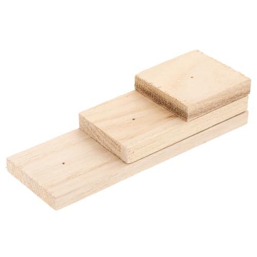 Gadpiparty Especimen hecho de material sintético resistente, soporte de madera con agujero de aguja, para exhibir especímenes de insectos para uso experimental personal y de laboratorio