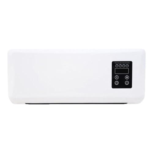 SiaBiced Calefactor de Pared, Calefactor Eléctrico Pequeño para Habitaciones, Silencioso, de Bajo Consumo Energético, Portátil,