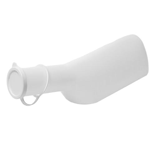 Luxshiny Botella Urinaria de Plástico de 1000ml para Pacientes Encamados y Ancianos, Orinal Portátil Fácil de Llevar para Uso en Hospital Casa