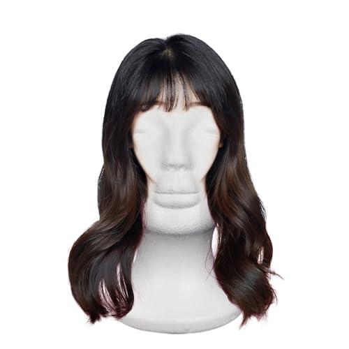 Cabeza de maniquí femenina - Soporte para modelo de exhibición realista, soporte para práctica de peinado de peluca, sombrero, herramienta de entrenamiento de salón | Cabeza de maniquí duradera para a