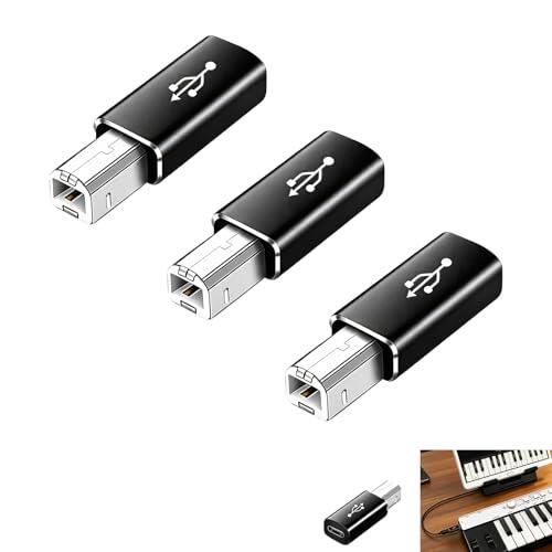 Conecta tus dispositivos modernos con el adaptador USB C a USB B Hilacini