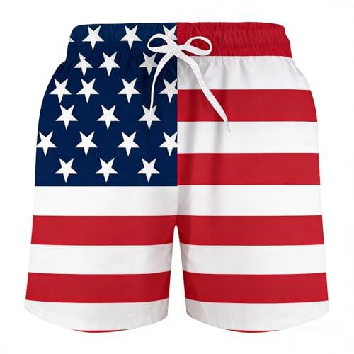 Bañador Bebe Niño Bañadores Bermudas Deportivas Secado Rápido Interior De Malla Y Cintura Elástica Pantalon Corto De Natación Estampado Cómodo Casual Ligeros Para Piscina Playa Y Surf 5-16 Años