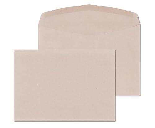 ÖKI Sobres C5, 25 unidades, con adhesivo en húmedo, 162 x 229 mm, 90 g, color gris