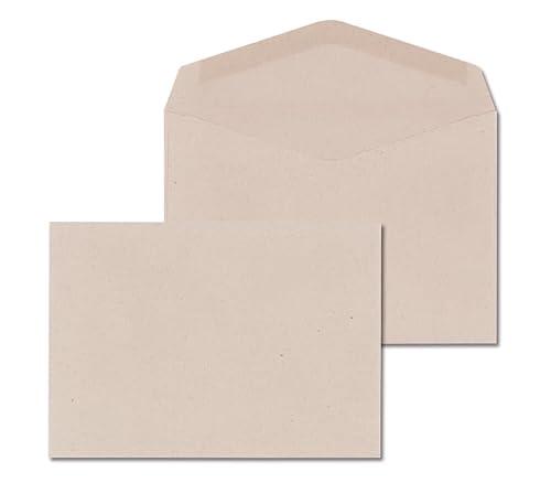 ÖKI Sobres C6, 25 unidades, con adhesivo húmedo, 114 x 162 mm, 80 g, color gris