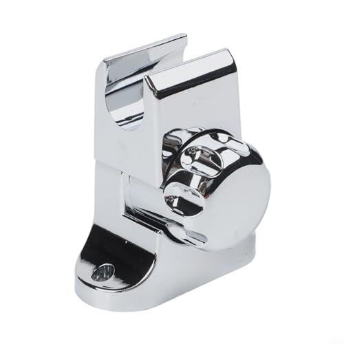 Soporte de cabezal de ducha de material ABS con soporte de pared de ventosa y ajuste giratorio para configuración de baño