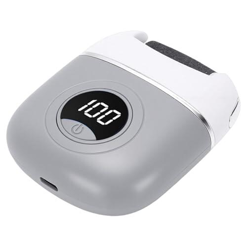 Ejoyous Lima Eléctrica para Pies, Removedor de Callos Portátil con Batería de 500 MAh, Herramienta Eficaz para el Cuidado de los Pies para Uso Doméstico