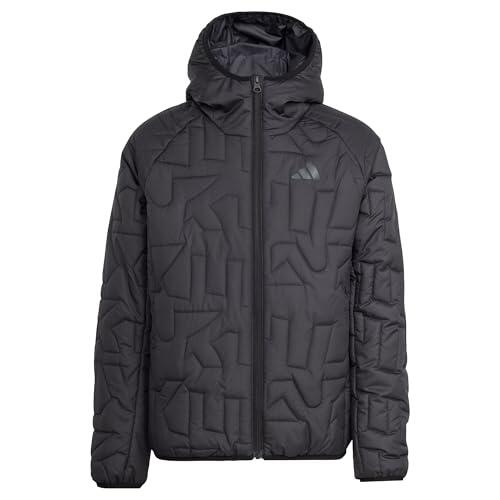 adidas kids boys and girls terrex kids xperior climawarm padded jacket black 14-15y