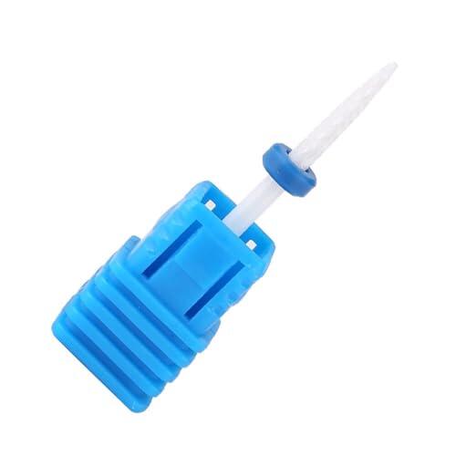 Sunydog 5 Tipos de Brocas de Cerámica para Uñas para Manicura y Pedicura, Pulido con Cabezales Acero Inoxidable Salón Uñas, Uso Doméstico DIY (Cabeza cohete M)