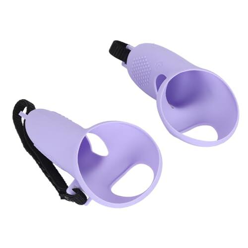 RASTKY Cubierta Mejorada para Conos de Controlador VR con correas: Cubiertas Antideslizantes, Control y Estabilidad de Juego Mejorados (PURPLE)