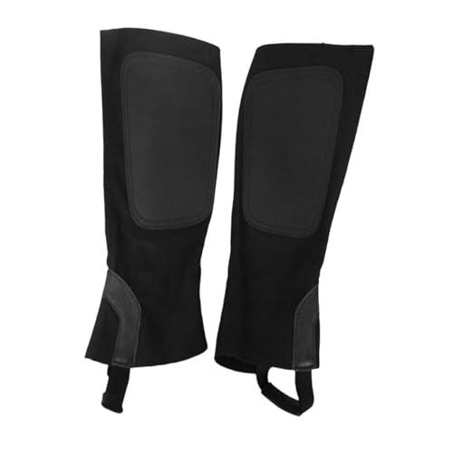 Wswqop Equestrian Boot Lona Resistente con Flexibles Lavables Protección Transpirable y Ajuste Firme Adecuados para Montar, L