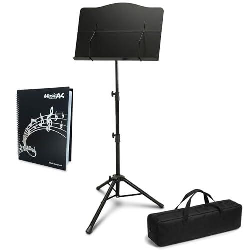 Solución Completa para Músicos: Análisis del Atril Keepdrum MUS024 con Carpeta DIN A4