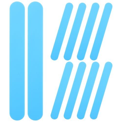 YOSADIER Depresores Linguales de Plástico 10piezas para Cuidado Bucal y Aplicación de Cera, Versátiles, Inodoros, Ideales para Uso Clínico y Manualidades
